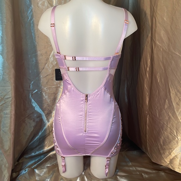 Honey Birdette Jerry Lilac Dress - Picture 3 of 11